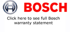 Bosch Warranty Statement