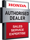 We are a Honda Authorised Supplier