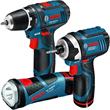 Bosch 10.8v Li-ion Triple Kit