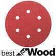 Bosch 120 Grit Wood Sanding Disc 150mm (5pk)