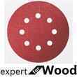 Bosch 40 Grit Expert Wood Sanding Disc 125mm (5pk)