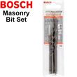 Bosch 5mm/6mm/8mm TCT Masonry Drill Bit Set