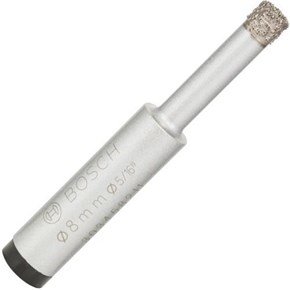 Bosch 8mm Dry Diamond Drill Bit | 2608587141 Dry Tile and Glass Bit