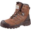 Buckler BSH007 BR | Buckshot Brown Leather Lace-Up Boot Size 9