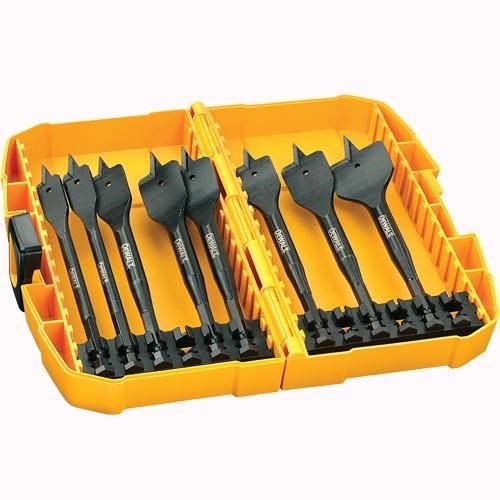 DeWalt DT7943 B Flat Bit Set 8 Piece Spade Bit Set