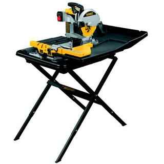 DeWalt Sliding Table Wet Tile Saw 250mm D24000 240v