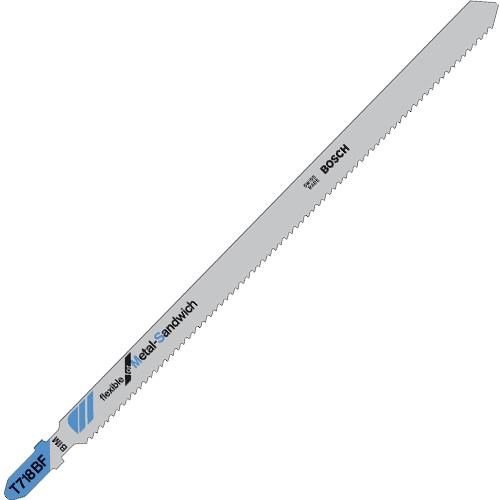 Bosch T718BF Long Jigsaw Blades for Metal Sandwich Material (3 Pack)