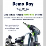 Festool Demo Day Nov 11