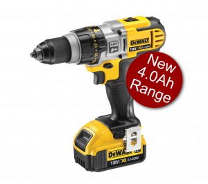 New DeWalt 4.0Ah Range