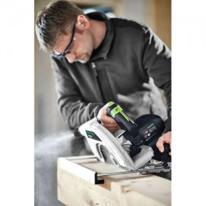 Festool HK85 circular saw in action