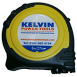 Kelvin Power Tools 8m Measuring Tape