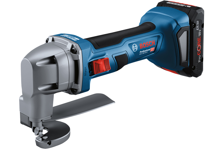 Bosch GSC 12V-13 12V/10.8v Metal/Steel Shear (2x 2.0Ah, L-Boxx)