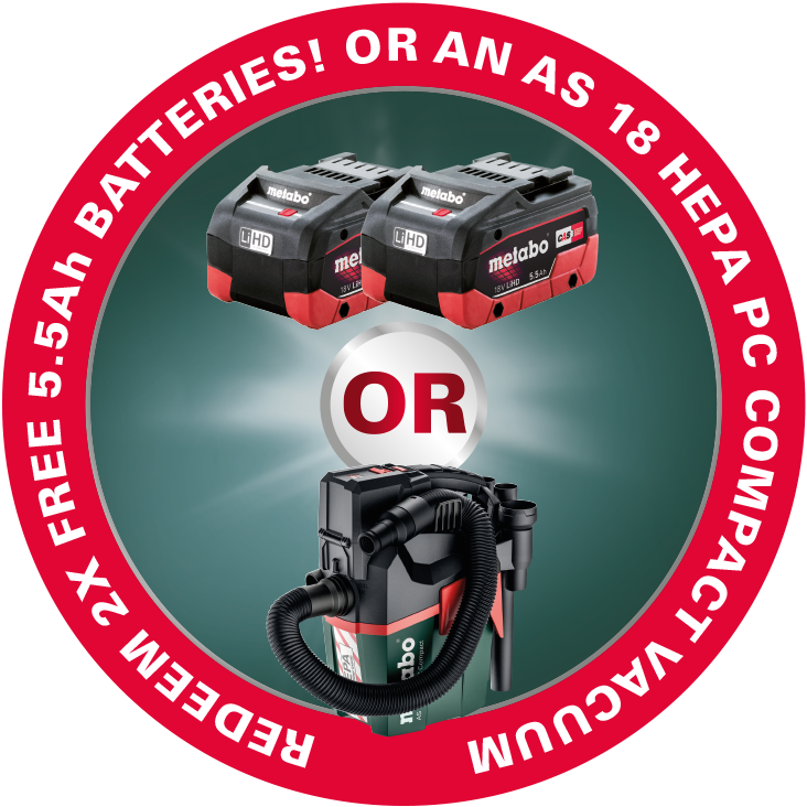 Metabo Free 2x 5.5Ah