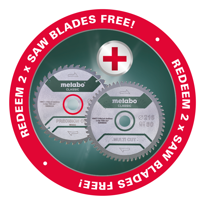 Metabo Free Blades