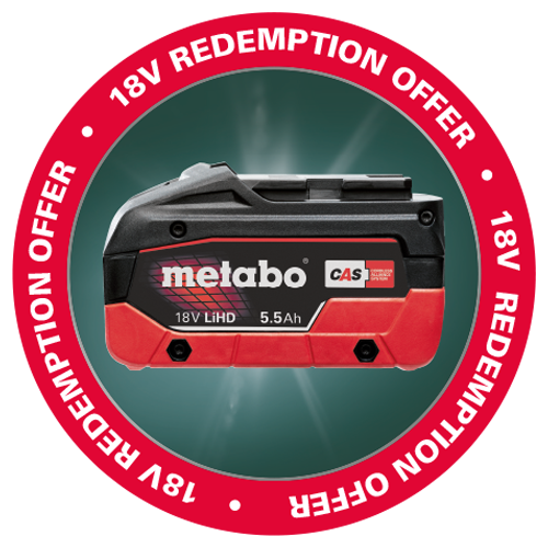 Metabo DAB | R12-18BT DAB+ Digital Radio w/ Bluetooth (12-18v)
