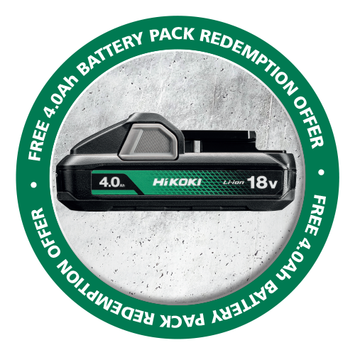 Hikoki Battery Promo