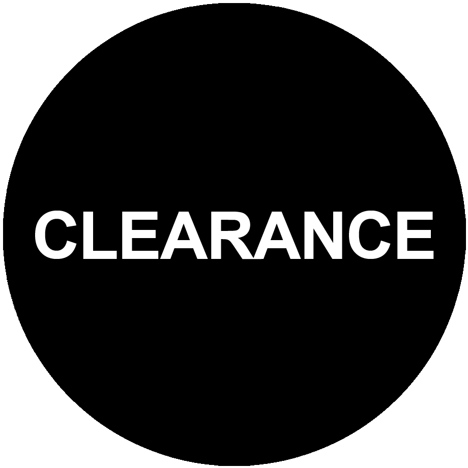 CLEARANCE - Find a bargain!