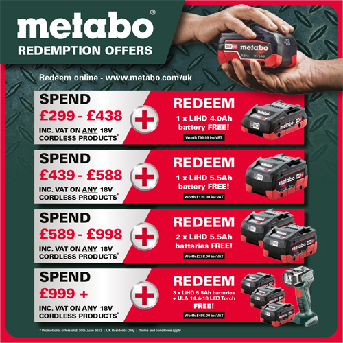 Metabo Free Battery