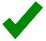 green tick