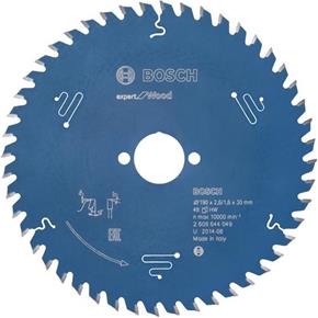 Bosch Expert for Wood Circular Saw Blade 190mm x 30mm x 48T