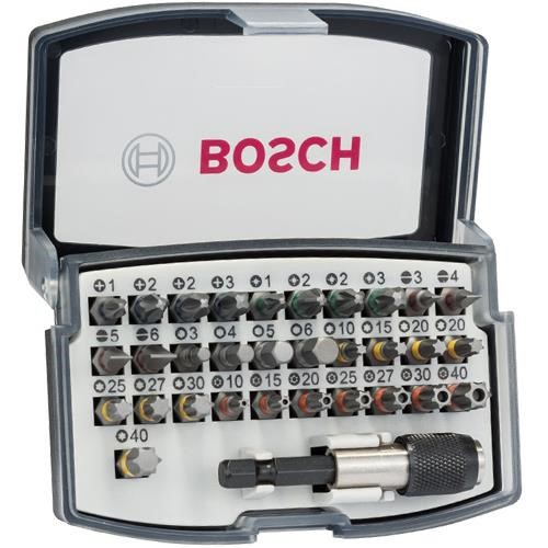 Extra Hard Screwdriver Bit Set, 35-Piece - Bosch Professional