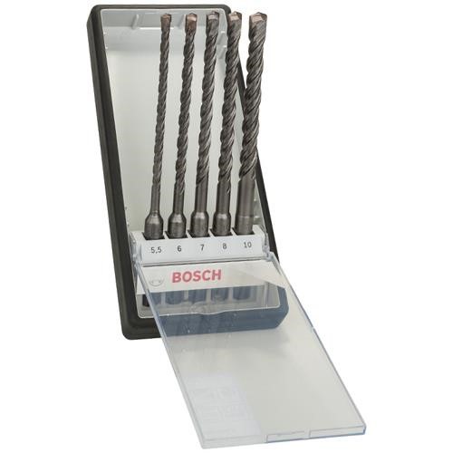 Bosch Robust Line SDS-Plus-5 Bit Set (5pcs)