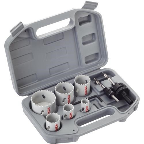 Bosch Electrician S Holesaw Set 2 608 580 804 9 Pieces Bi Metal