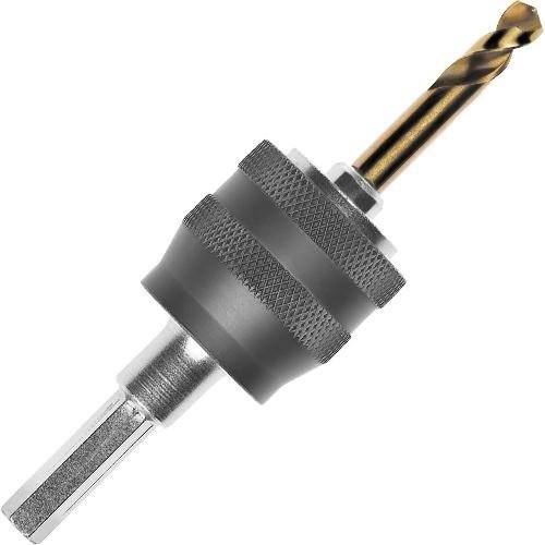 bosch 8mm hex sheet metal holesaw arbor with pilot 2 608 584 814 sheet metal hole cutter