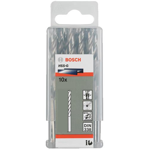 Bosch HSS-G 1/8" dia Drill Bit (10pk)