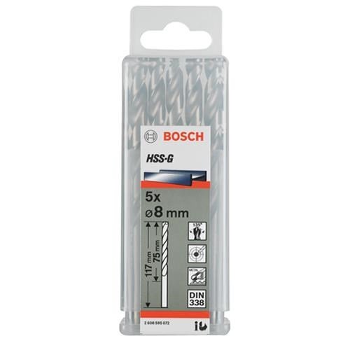 DIN 338 Broca para metal HSS-Co Bosch 2 609 255 077 