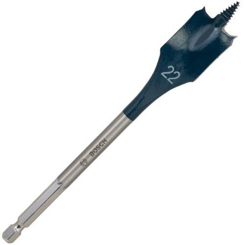 5x 22mm Dart Wood Flat//Spade Bits