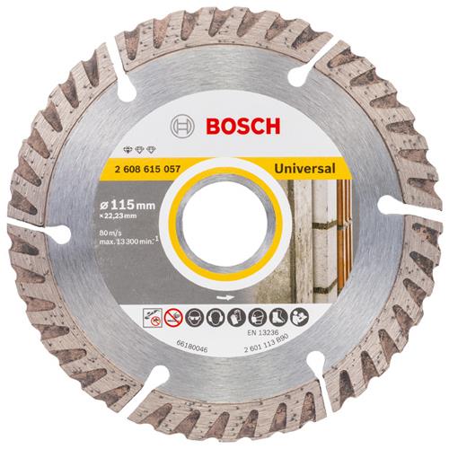 Bosch High-Speed Universal Diamond Cutting Disc 115mm x 22.23mm