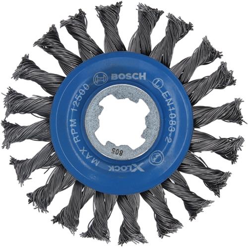 Bosch X-LOCK 115mm Knotted Wire Grinder Wheel