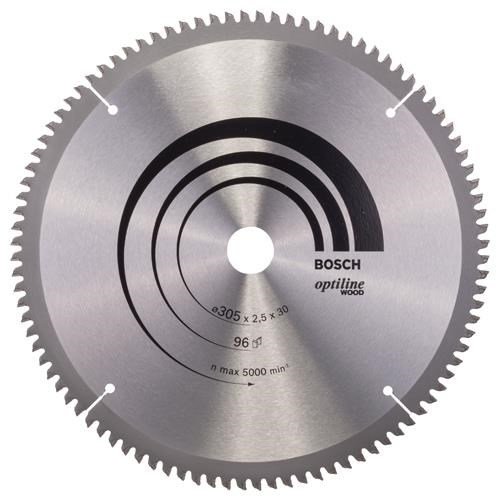 Bosch Optiline Wood TCT Saw Blade 305x96x30mm Bore