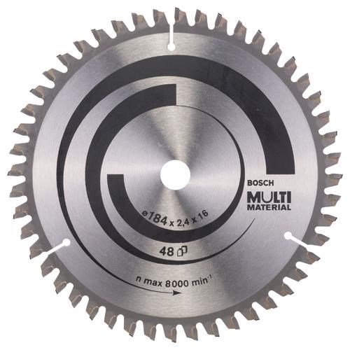 Bosch Multi Material TCT Saw Blade 184x48x16mm Bore