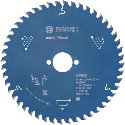 Bosch Expert for Wood Circular Saw Blade 190mm x 30mm x 48T