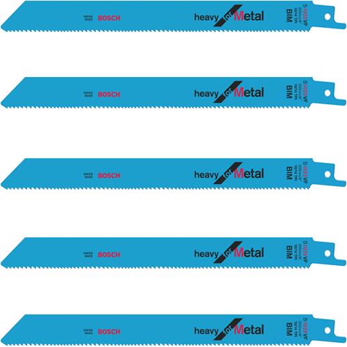 Bosch S1025VF 200mm Heavy for Metal Sabre Saw Blades (5pk)