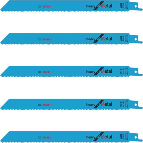 Bosch S1125VF 225mm Heavy for Metal Sabre Saw Blades (5pk)