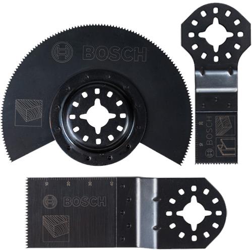 Bosch Starlock Multi-tool Blade Set for Wood+Metal (3pcs)