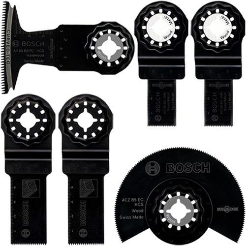 Bosch Starlock Multi-Cutter Blade Set for Wood & Metal (6pcs)