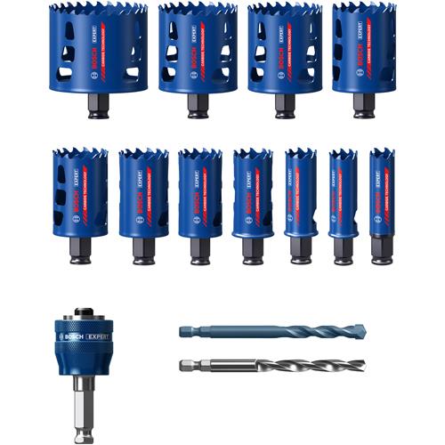 Bosch Expert Tough Material Holesaw Set (14pcs)