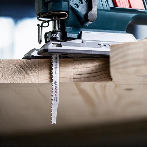 Bosch T308B Expert Wood 2-side Clean Straight-cut Jigsaw Blades (5pk)