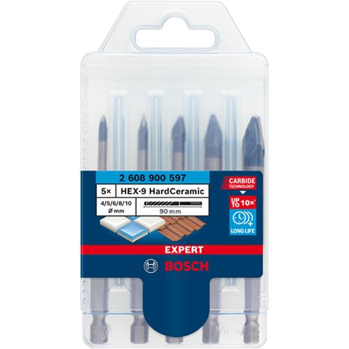 Bosch Expert Hard Ceramic Drill Bit Set (5pcs)