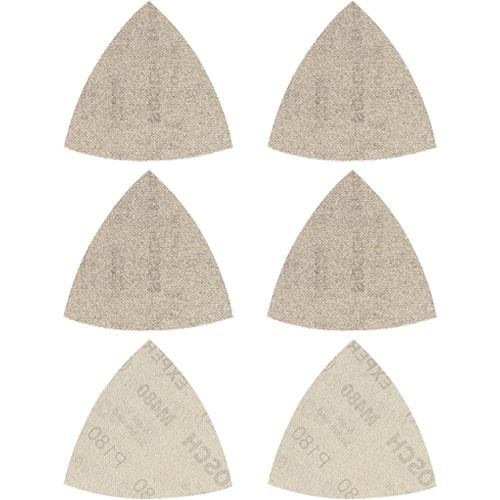 Bosch 93mm Delta Expert Sanding Net Set for Wood, Paint & Drywall 6pcs