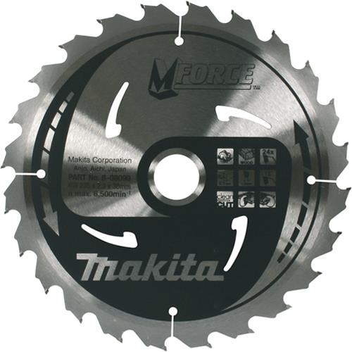 Makita Mforce Circular Saw Blade for Wood 190x30mm 12T