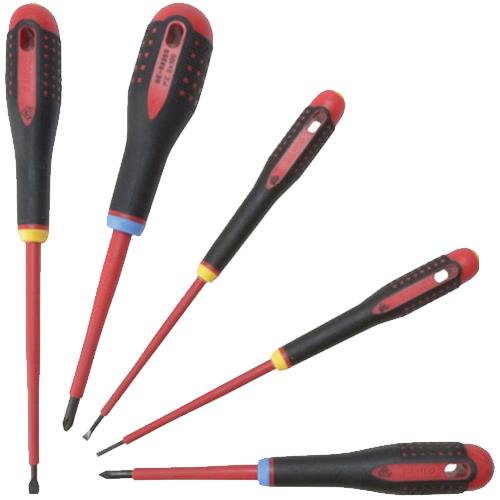 Bahco ERGO Insulated Screwdriver Set (5pcs)