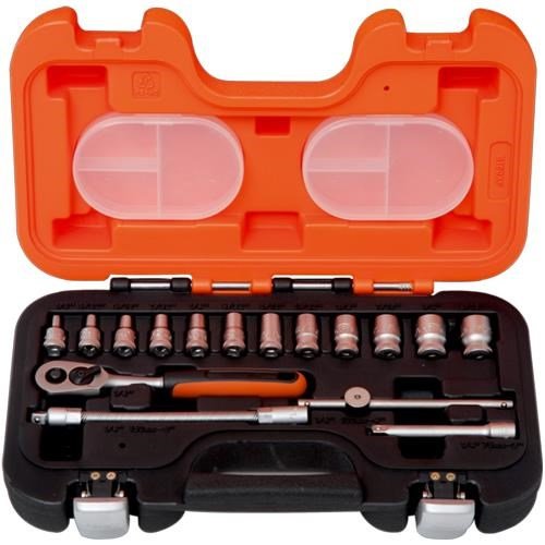 Bahco S160 1/4" Drive Socket Set (16pc)