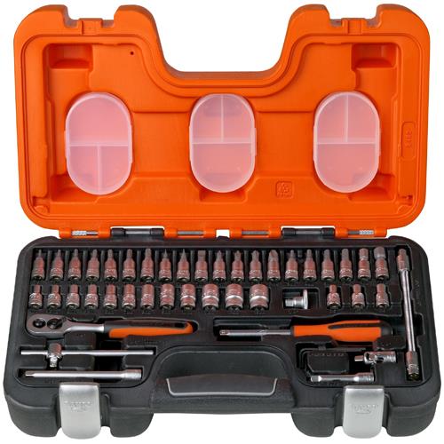 Bahco S460 1/4in Socket Set (46pcs)