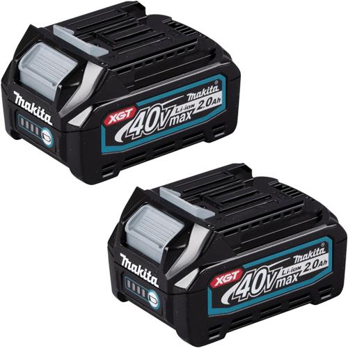 Makita XGT 40V 2Ah Battery Twin Pack