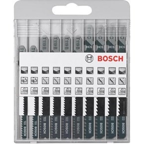 Bosch Basic Jigsaw Blade Set for Wood (10pcs)